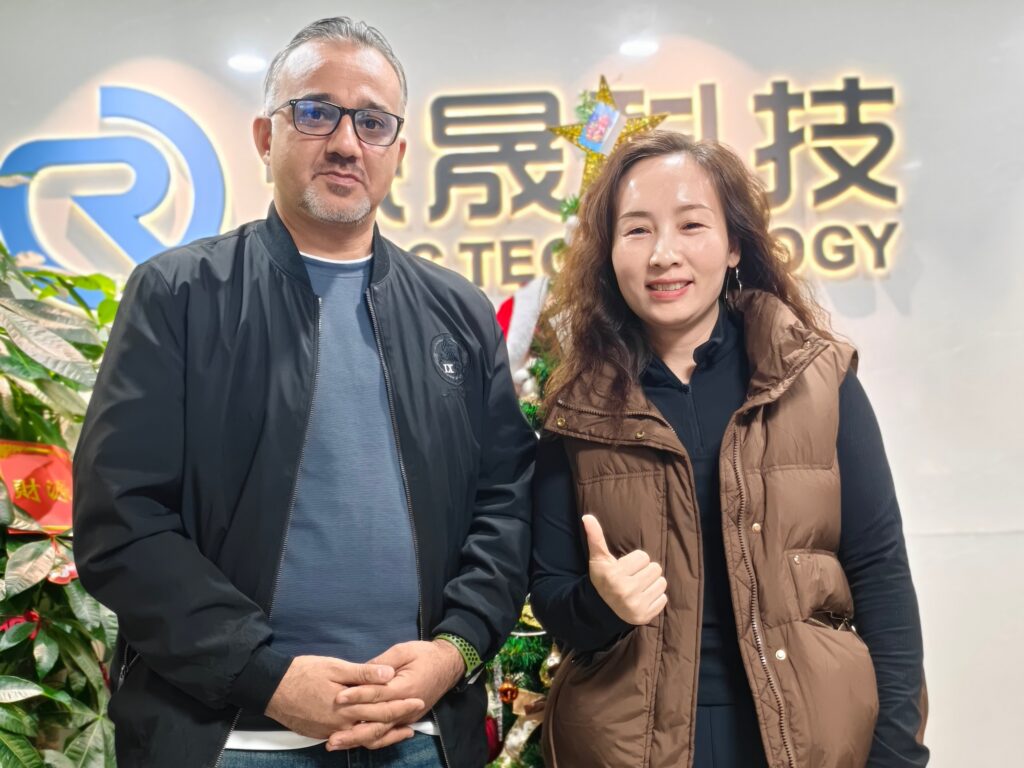 RONC Poses for Photo with Iraqi Clients