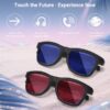 Smart glasses with touch color changing