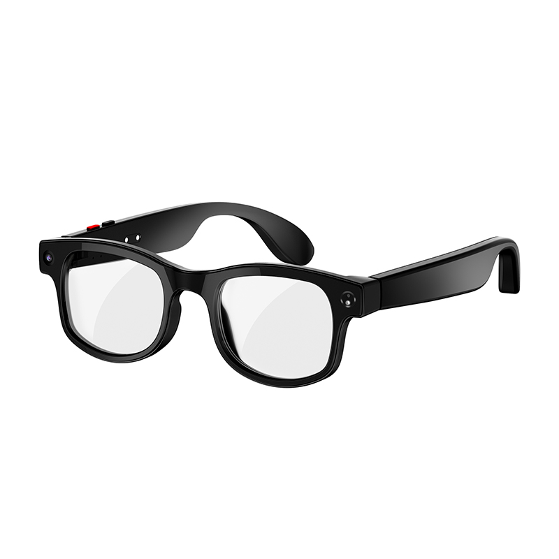 AI Smart Translation Glasses with 12MP Camera, 1200P Stabilized Video Recording, RC-SG020