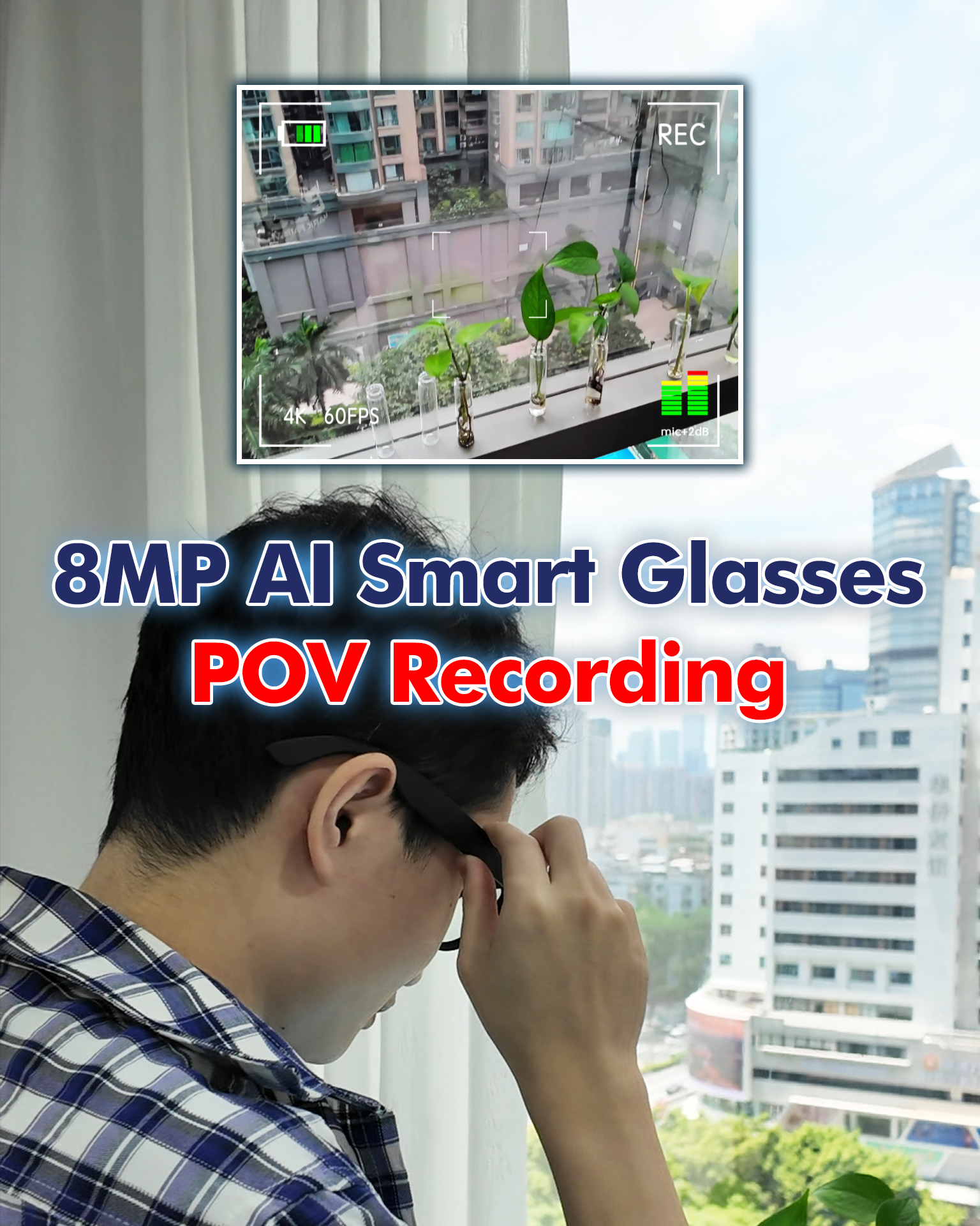 smart glasses with camera