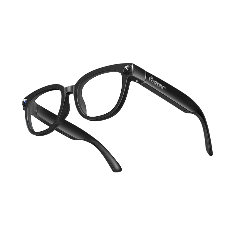 RONC 4K AI Smart Camera Glasses with 13MP Sony Sensor, WiFi 6, Photo & Video Recording RC-SG031