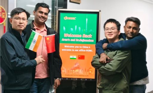 RONC welcomes Indian customers