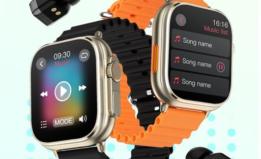 Smartwatch with Earbuds